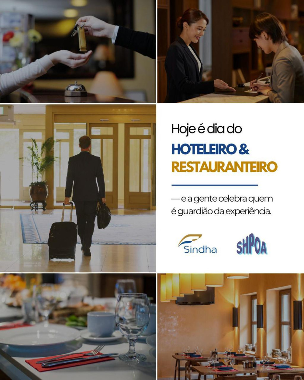 Hoje é Dia do Hoteleiro e do Restauranteiro