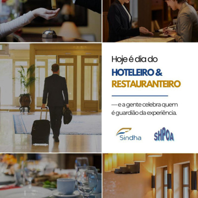 Hoje é Dia do Hoteleiro e do Restauranteiro
