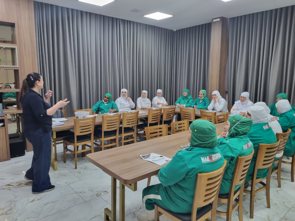 Sindha amplia sua atuação em Segurança de Alimentos com a capacitação na fábrica Marquespan