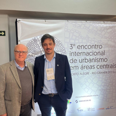 SINDHA / SHPOA e hot&eacute;is associados apoiam Encontro Internacional de Urbanismo em &Aacute;reas Centrais