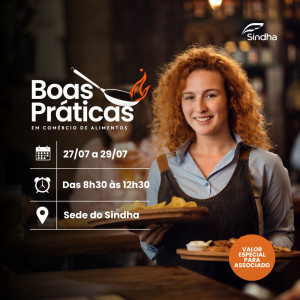 Boas Pr&aacute;ticas em Com&eacute;rcio de Alimentos -  MANH&Atilde; 