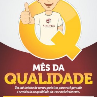 Segue o mês da qualidade no Sindpoa