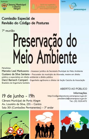 Meio ambiente no Código de Posturas