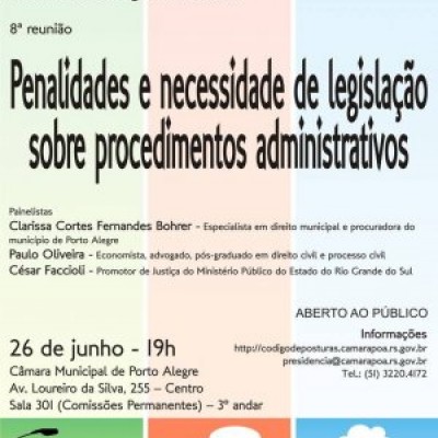 Código de Posturas em Debate