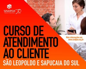 Curso gratuito de Atendimento em São Leopoldo
