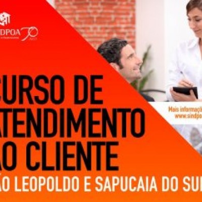 Curso gratuito de Atendimento em São Leopoldo