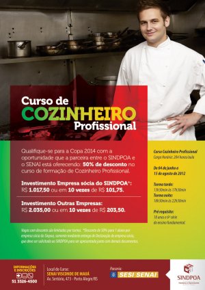 Curso de cozinheiro profissional