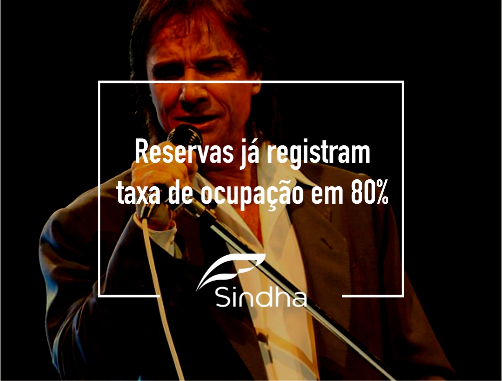 Show de Roberto Carlos incrementa ocupação do setor hoteleiro de Porto Alegre