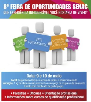 Turismo sustentável na Feira do Senac