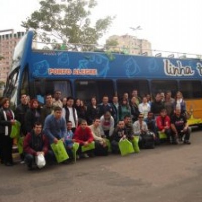 Participantes do IV Encontro realizaram o passeio no Linha Turismo