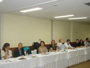 Maria Isabel (Superintendente) e Rosecler Heineck (Gerente Administrativo) participaram do Encontro de Avaliadores. Maria Isabel (Superintendente) e Rosecler Heineck (Gerente Administrativo) participaram do Encontro de Avaliadores.