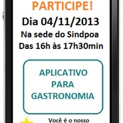 Aplicativo Digital para a Gastronomia Divulga Restaurantes