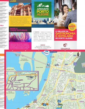 Mapa da hotelaria de Porto Alegre vai orientar turistas durante a Copa