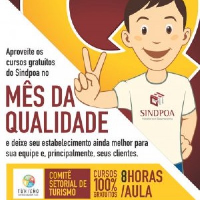 Julho é o mês dos cursos para qualidade
