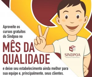 Julho é o mês dos cursos especiais da qualidade