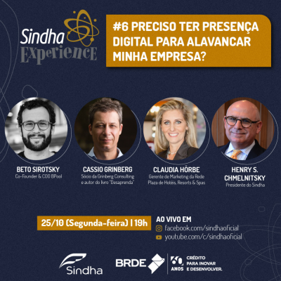 Sindha Experience aborda o “posicionamento de marca e marketing digital"