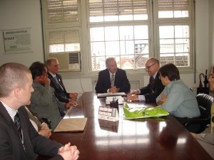 Reunião com o Secretário Municipal da Fazenda, Cristiano Tatsch.