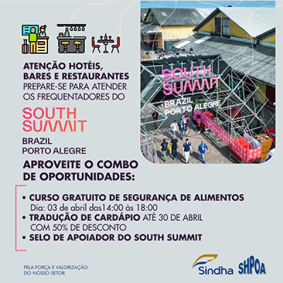 Prepare-se para o South Summit Brazil com o SINDHA!